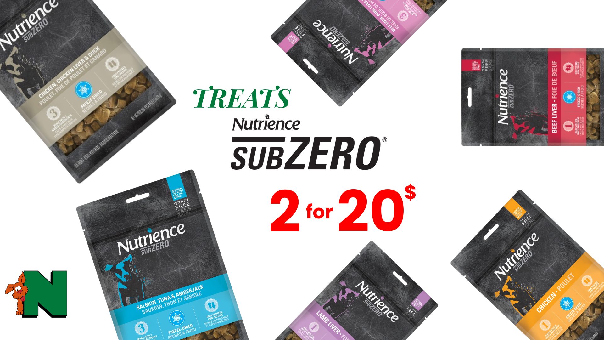 SUBZERO 2 FOR 20