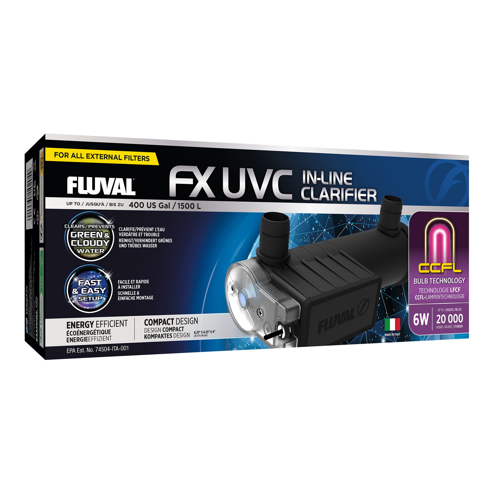 Clarificateur UVC FX Fluval