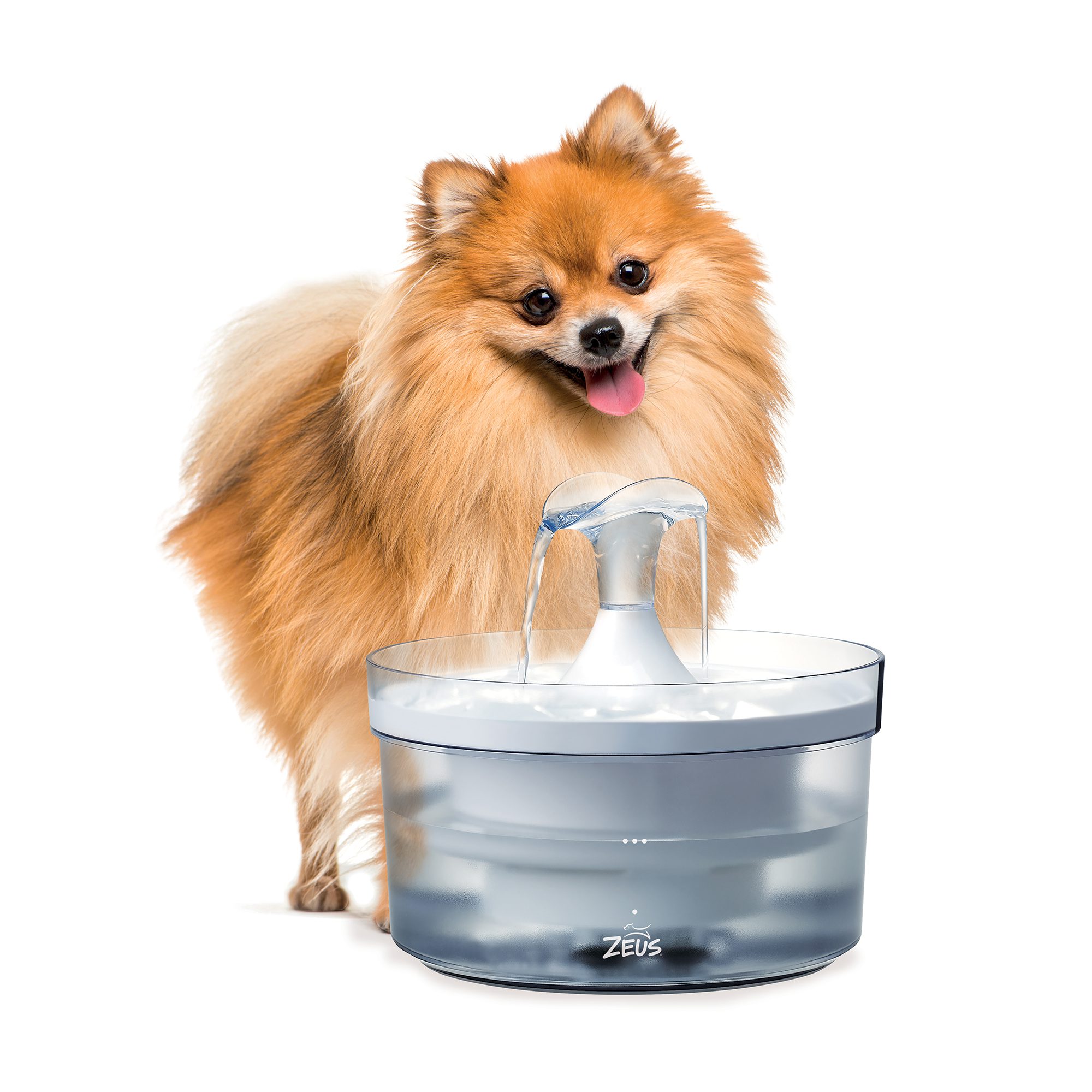 Abreuvoir Fresh & Clear Zeus avec bec pour jet d’eau, 1,5 L